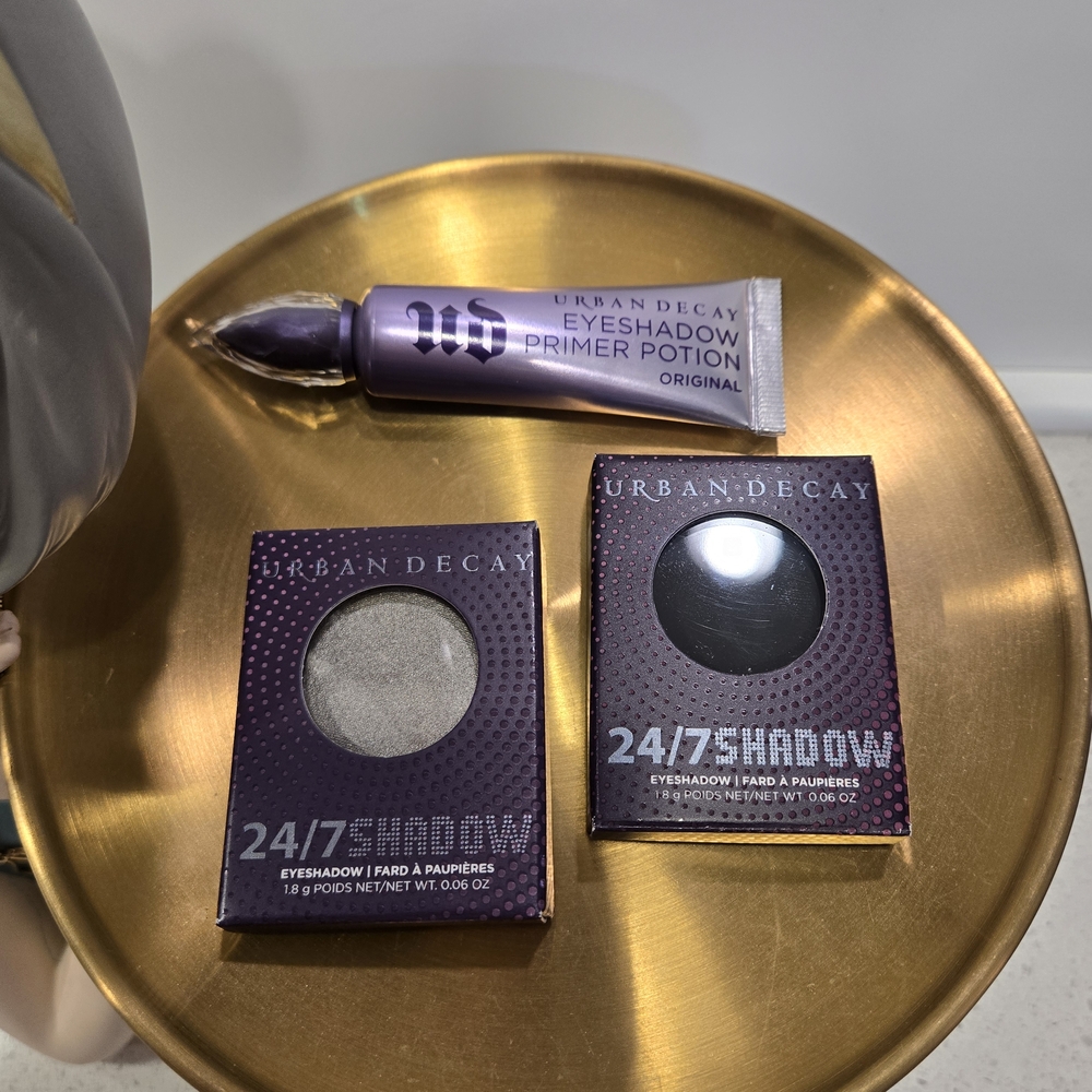 Urban Decay Eye Set – 2× 24/7 Eyeshadow + Eyeshadow Primer Potion (New)!